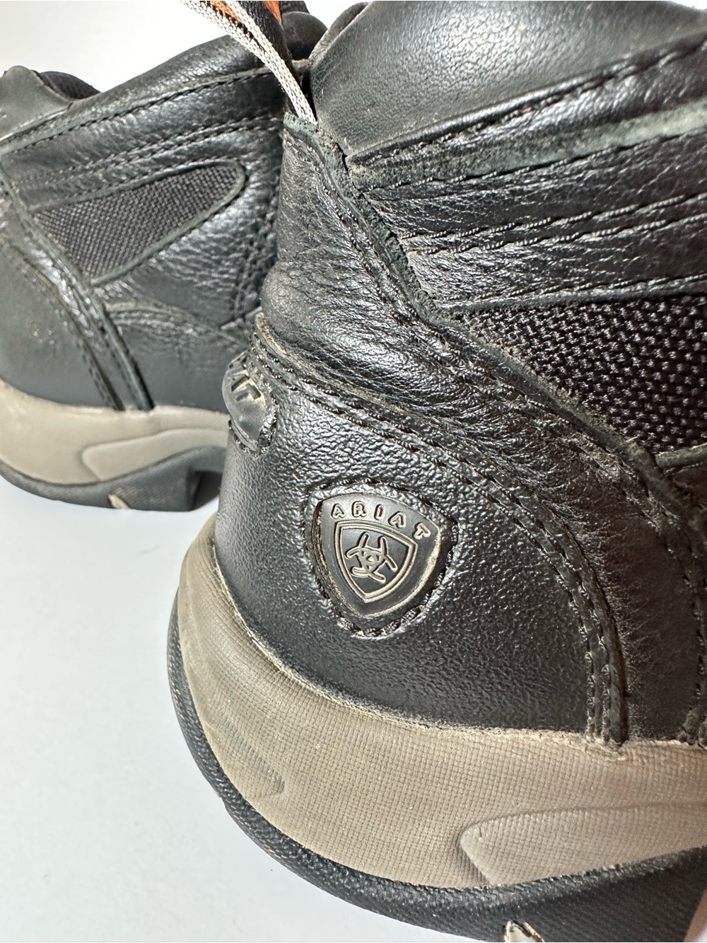 Ariat Women’s Black Work lace up boots Size 6B - Picture 7 of 7